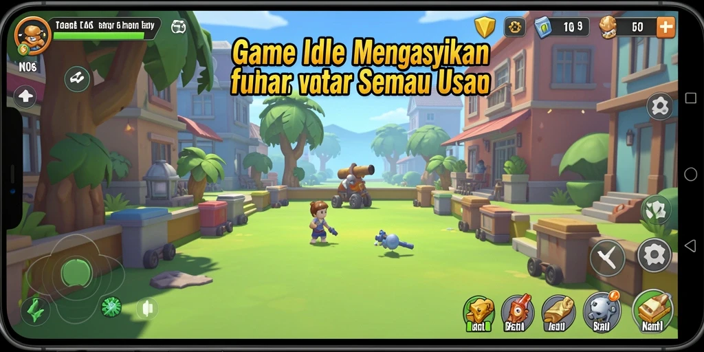 Tampilan gameplay N06 yang menarik dan interaktif.