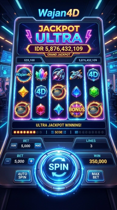 Tampilan antarmuka wajan4d yang mudah dipahami.